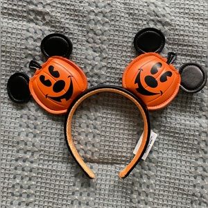 ShopDisney 2023 Halloween Mickey Pumpkin Ears.